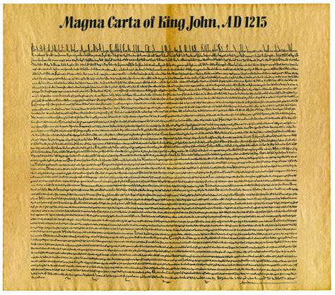 magna carta 1215 definition